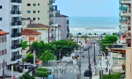 Apartamento com 2 dormitórios à venda, 85 m² por R$ 545.000 - Vila Guilhermina - Praia Grande/SP