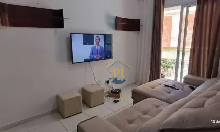 Apartamento com 1 dormitório para alugar, 1 m² por R$ 2.500,00/mês - Aviação - Praia Grande/SP