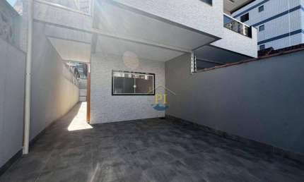 Casa com 3 dormitórios à venda, 130 m² por R$ 750.000 - Vila Assunção - Praia Grande/SP
