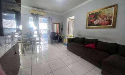 Apartamento com 2 dormitórios à venda, 62 m² por R$ 520.000 - Maracanã - Praia Grande/SP