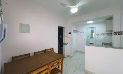 Apartamento com 1 dormitório à venda, 41 m² por r$ 230.000 - vila guilhermina - praia grande/sp