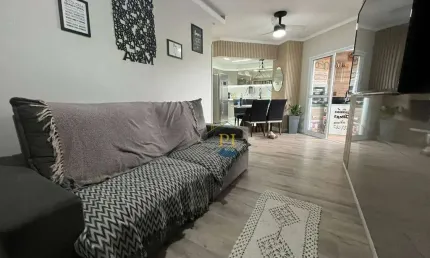Apartamento com 2 dormitórios à venda, 76 m² por r$ 530.000,00 - vila guilhermina - praia grande/sp