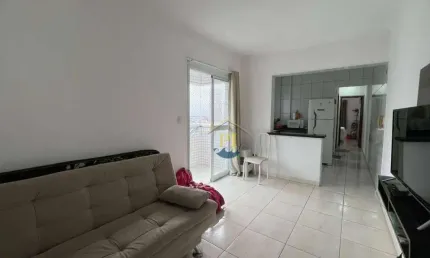 Apartamento com 1 dormitório à venda, 46 m² por R$ 299.000 - Vila Guilhermina - Praia Grande/SP
