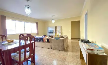 Apartamento com 3 dormitórios para alugar, 120 m² por R$ 4.200/mês - Canto do Forte - Praia Grande/SP