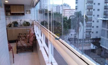 Apartamento com 2 dormitórios à venda, 86 m² por r$ 630.000 - aviação - praia grande/sp