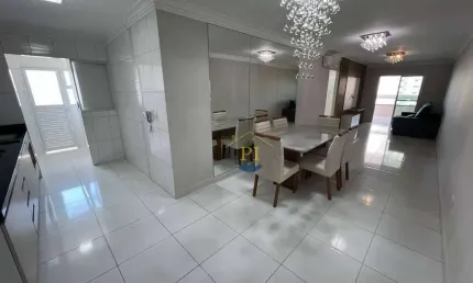 Apartamento com 3 dormitórios à venda, 122 m² por R$ 985.000 - Boqueirão - Praia Grande/SP