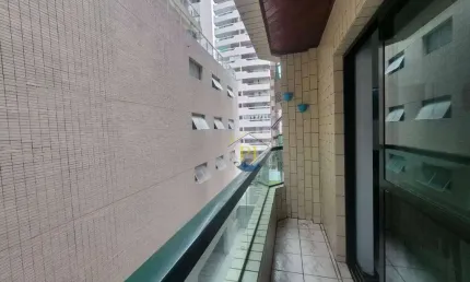 Apartamento com 1 dormitório à venda, 52 m² por r$ 280.000 - vila guilhermina - praia grande/sp