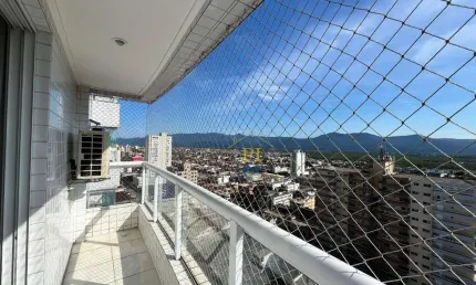 Apartamento com 2 dormitórios à venda, 109 m² por r$ 627.000 - tupi - praia grande/sp