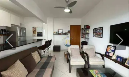 Apartamento com 2 dormitórios à venda, 72 m² por R$ 420.000 - Vila Guilhermina - Praia Grande/SP