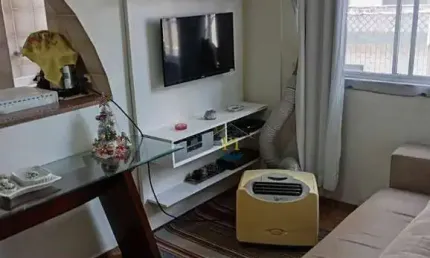 Apartamento com 1 dormitório à venda, 50 m² por r$ 300.000 - vila guilhermina - praia grande/sp