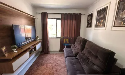 Apartamento com 1 dormitório à venda, 50 m² por r$ 260.000 - vila guilhermina - praia grande/sp