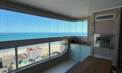 Apartamento com 3 dormitórios à venda, 135 m² por r$ 950.000,00 - aviação - praia grande/sp