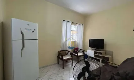 Apartamento com 1 dormitório à venda, 35 m² por r$ 190.000 - aviação - praia grande/sp