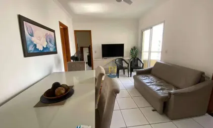 Apartamento com 2 dormitórios para alugar, 82 m² por r$ 3.000/mês - vila guilhermina - praia grande/sp