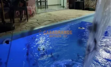 Casa com 3 quartos, 88 m² - piscina - jardim das flores