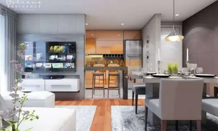 Lançamento apartamentos 2 quartos believe residence no jardim ismenia