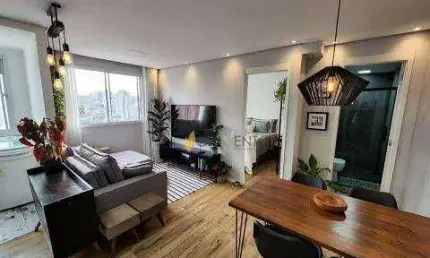 Apartamento com 1 dormitório à venda, 36 m² por r$ 260.000,00 - cambuci - são paulo/sp