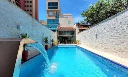 Casa com 3 dormitórios à venda, 273 m² por R$ 1.600.000 - Vila Curuçá - Santo André/SP
