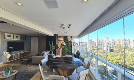 Apartamento com 2 dormitórios à venda, 134 m² por r$ 2.600.000,00 - brooklin - são paulo/sp