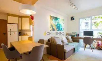 Apartamento com 2 dormitórios à venda, 60 m² por r$ 420.000,00 - casa branca - santo andré/sp