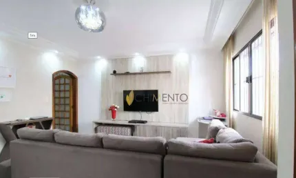 Casa com 4 dormitórios, 206 m² - venda por R$ 800.000,00 ou aluguel por R$ 6.094,00/mês - Vila Camilópolis - Santo André/SP