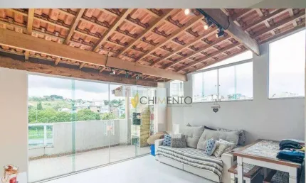 Cobertura com 2 dormitórios à venda, 90 m² por R$ 450.000 - Vila Pires - Santo André/SP