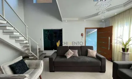 Casa com 3 dormitórios à venda, 331 m² por r$ 1.285.000 - vila camilópolis - santo andré/sp
