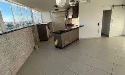 Cobertura com 3 dormitórios à venda, 160 m² por R$ 710.000,00 - Vila Alzira - Santo André/SP