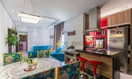 Cobertura com 2 dormitórios à venda, 134 m² por R$ 515.000 - Vila Homero Thon - Santo André/SP