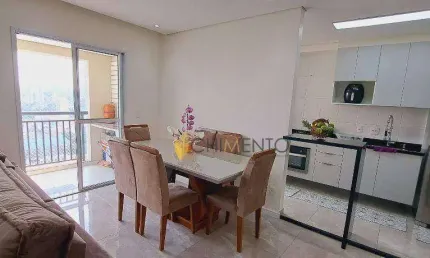Apartamento com 3 dormitórios à venda, 84 m² por R$ 669.000,00 - Vila América - Santo André/SP