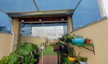 Cobertura com 3 dormitórios à venda, 167 m² por R$ 550.000,00 - Vila Alzira - Santo André/SP
