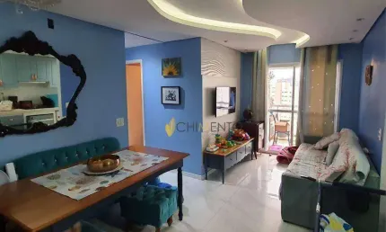 Apartamento com 3 dormitórios à venda, 72 m² por r$ 850.000,00 - santa paula - são caetano do sul/sp