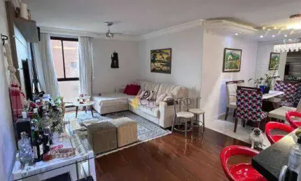 Apartamento com 3 dormitórios à venda, 105 m² por r$ 530.000,00 - parque das nações - santo andré/sp