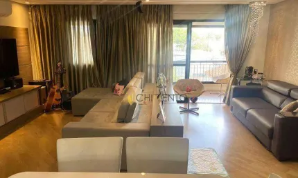 Apartamento com 3 dormitórios à venda, 114 m² - jardim - santo andré/sp