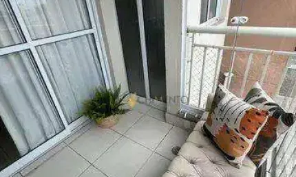 Apartamento com 2 dormitórios à venda, 54 m² por R$ 470.000,00 - Vila Leopoldina - Santo André/SP