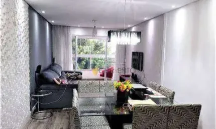 Apartamento com 3 dormitórios à venda, 106 m² por r$ 775.000,00 - vila bastos - santo andré/sp