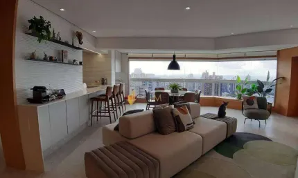 Apartamento com 3 dormitórios à venda, 160 m² por R$ 2.200.000,00 - Vila Guiomar - Santo André/SP