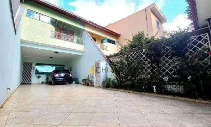 Casa com 4 dormitórios à venda, 212 m² por R$ 1.350.000,00 - Vila Assunção - Santo André/SP
