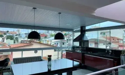 Casa com 2 dormitórios à venda, 118 m² por R$ 885.000 - Vila Scarpelli - Santo André/SP