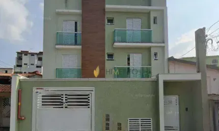 Apartamento com 3 dormitórios à venda, 64 m² por R$ 430.000 - Vila Homero Thon - Santo André/SP