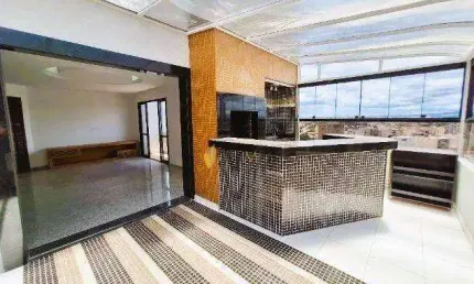 Cobertura com 3 dormitórios à venda, 169 m² por R$ 1.390.000 - Vila Bastos - Santo André/SP