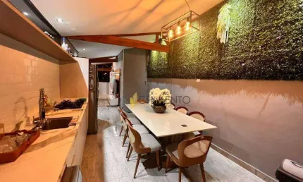 Cobertura com 3 dormitórios à venda, 174 m² por R$ 899.000 - Vila Bastos - Santo André/SP