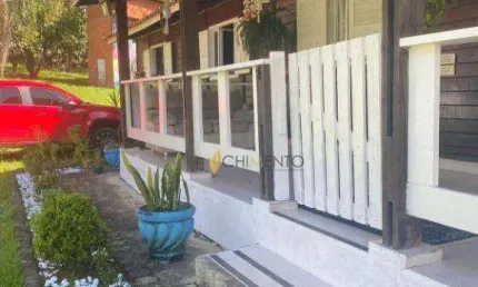 Chácara com 3 dormitórios à venda por R$ 500.000 - Palmeirinha - Juquitiba/SP