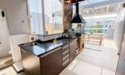 Cobertura com 2 dormitórios à venda, 84 m² por R$ 445.000 - Vila Alpina - Santo André/SP