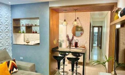 Apartamento com 2 dormitórios à venda, 55 m² por R$ 400.000 - Vila Camilópolis - Santo André/SP