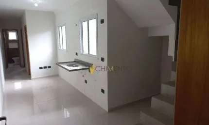Cobertura com 2 dormitórios à venda, 90 m² por r$ 445.000 - parque das nações - santo andré/sp