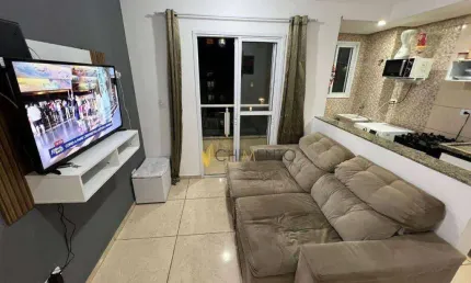 Apartamento com 2 dormitórios à venda, 49 m² por r$ 350.000 - vila pires - santo andré/sp