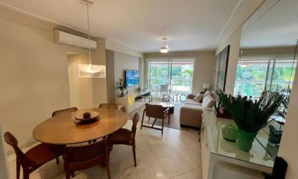 Apartamento com 3 dormitórios à venda, 130 m² por R$ 3.200.000 - Riviera de São Lourenço - Bertioga/SP