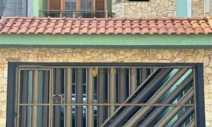 Casa com 3 dormitórios à venda, 195 m² por R$ 1.100.000 - Vila Camilópolis - Santo André/SP