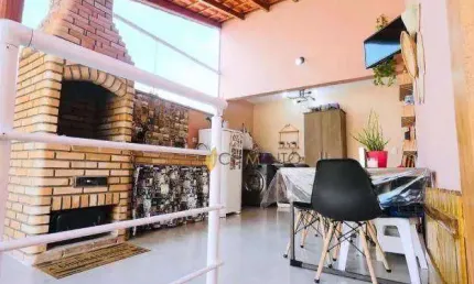 Cobertura com 2 dormitórios à venda, 82 m² por r$ 495.000 - campestre - santo andré/sp